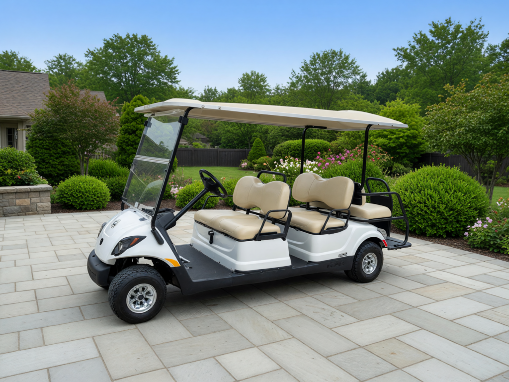 2013 Yamaha Concierge 6 Passenger EFI Gas Golf Cart
