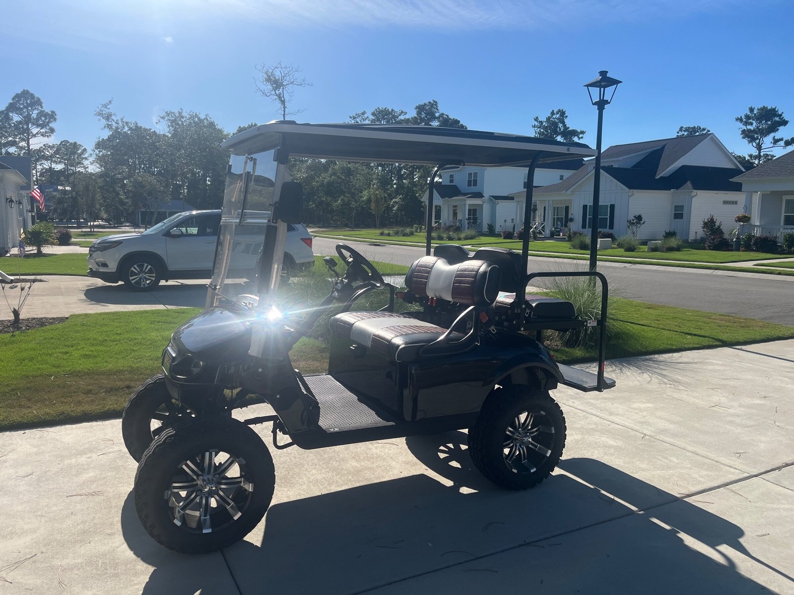 1999 EZGO TXT Lifted Golf Cart - Image 2