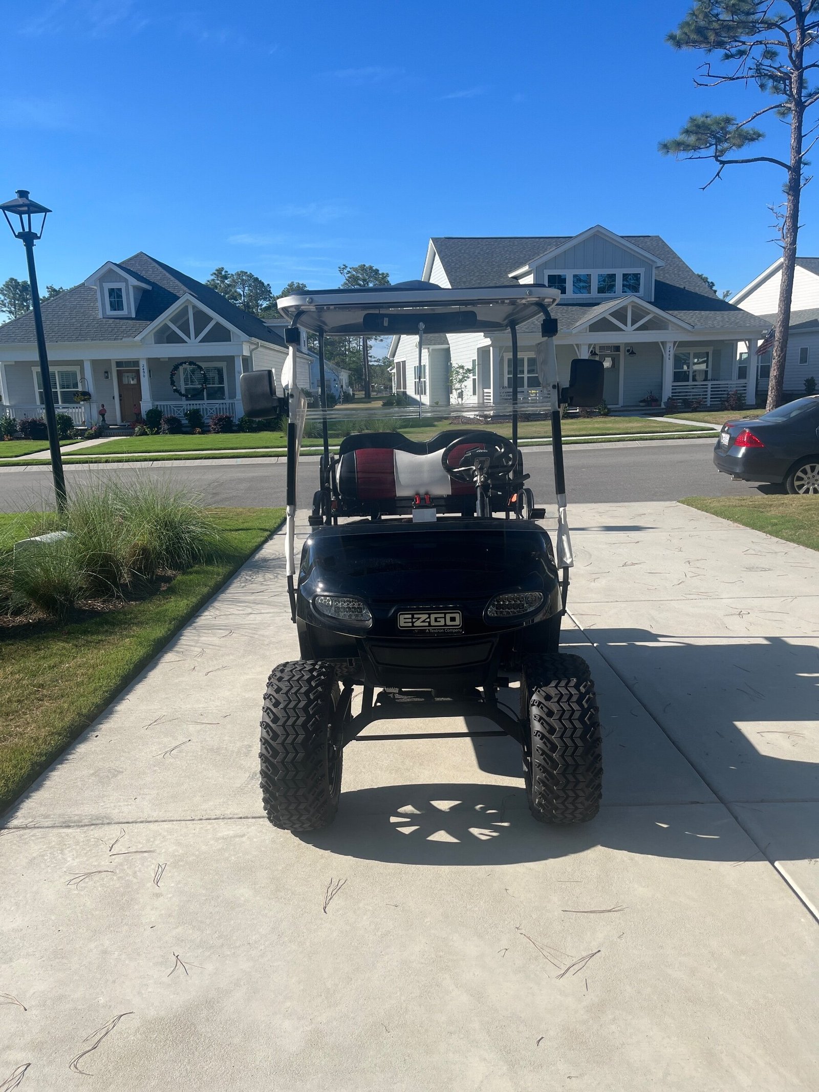1999 EZGO TXT Lifted Golf Cart - Image 4
