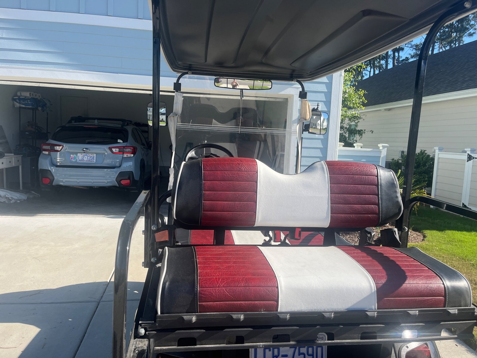 1999 EZGO TXT Lifted Golf Cart - Image 3
