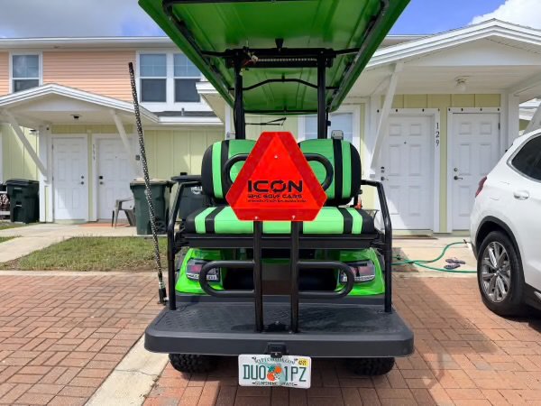 2024 Icon EV 60L Golf Cart 6 Seats - Image 3