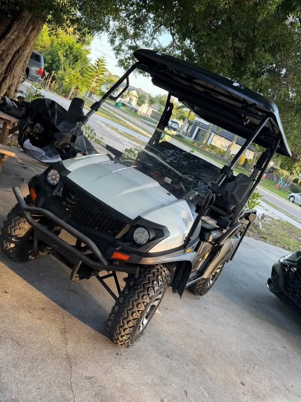 2022 Bighorn Ev5 Golf Cart 4-Seater White - Image 3