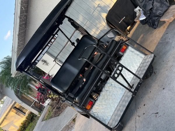 2022 Bighorn Ev5 Golf Cart 4-Seater White - Image 4