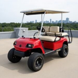 2005 Yamaha G23 Golf Cart Red 4-Seater