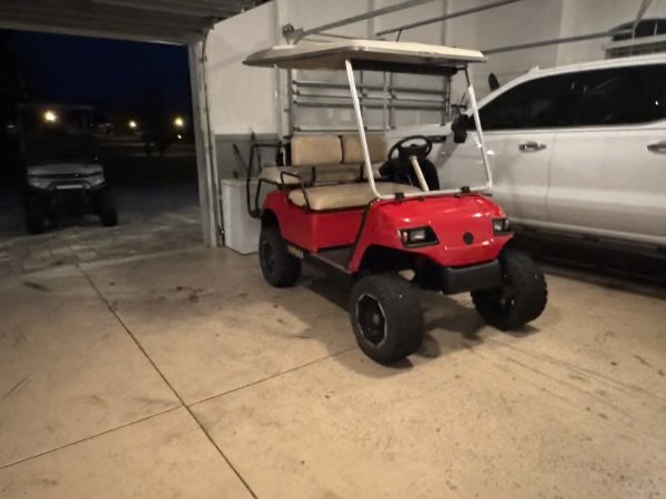 2005 Yamaha G23 Golf Cart Red 4-Seater - Image 2