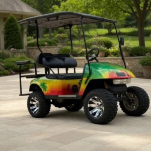2012 EZ GO TXT Golf Car 4 Seats, Lifted