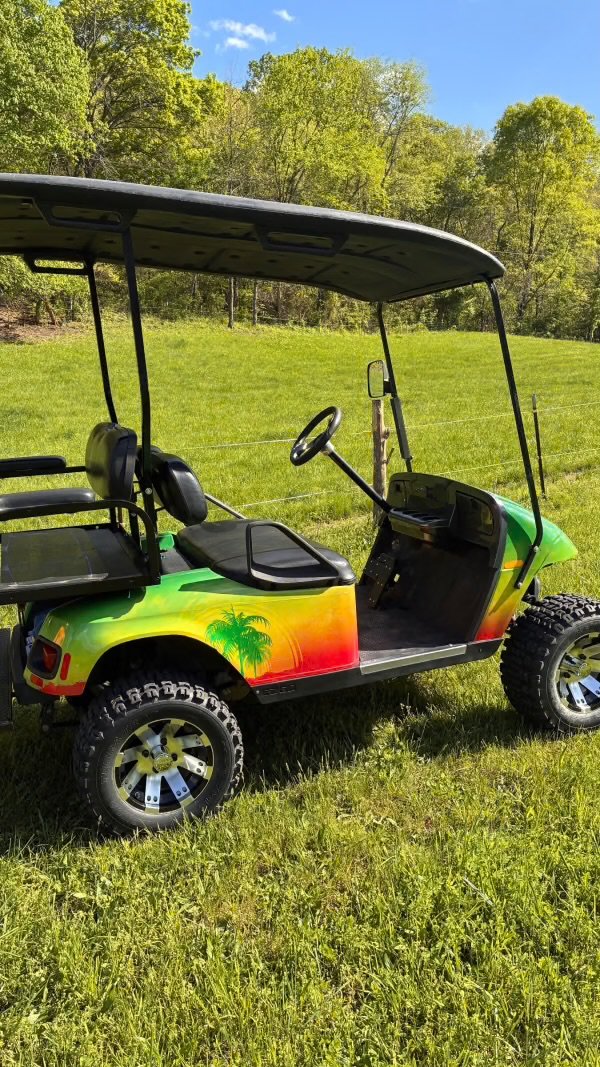 2012 EZ GO TXT Golf Car 4 Seats, Lifted - Image 3